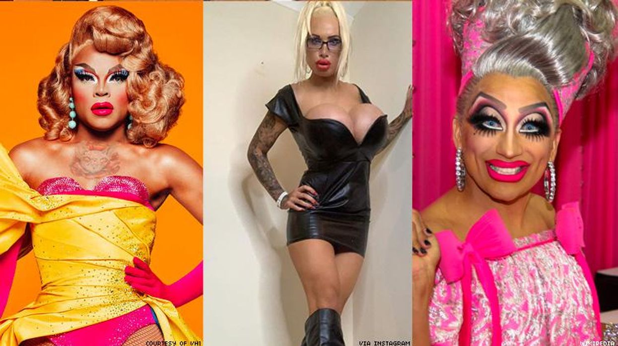 A triptych of drag queens for DragCon.