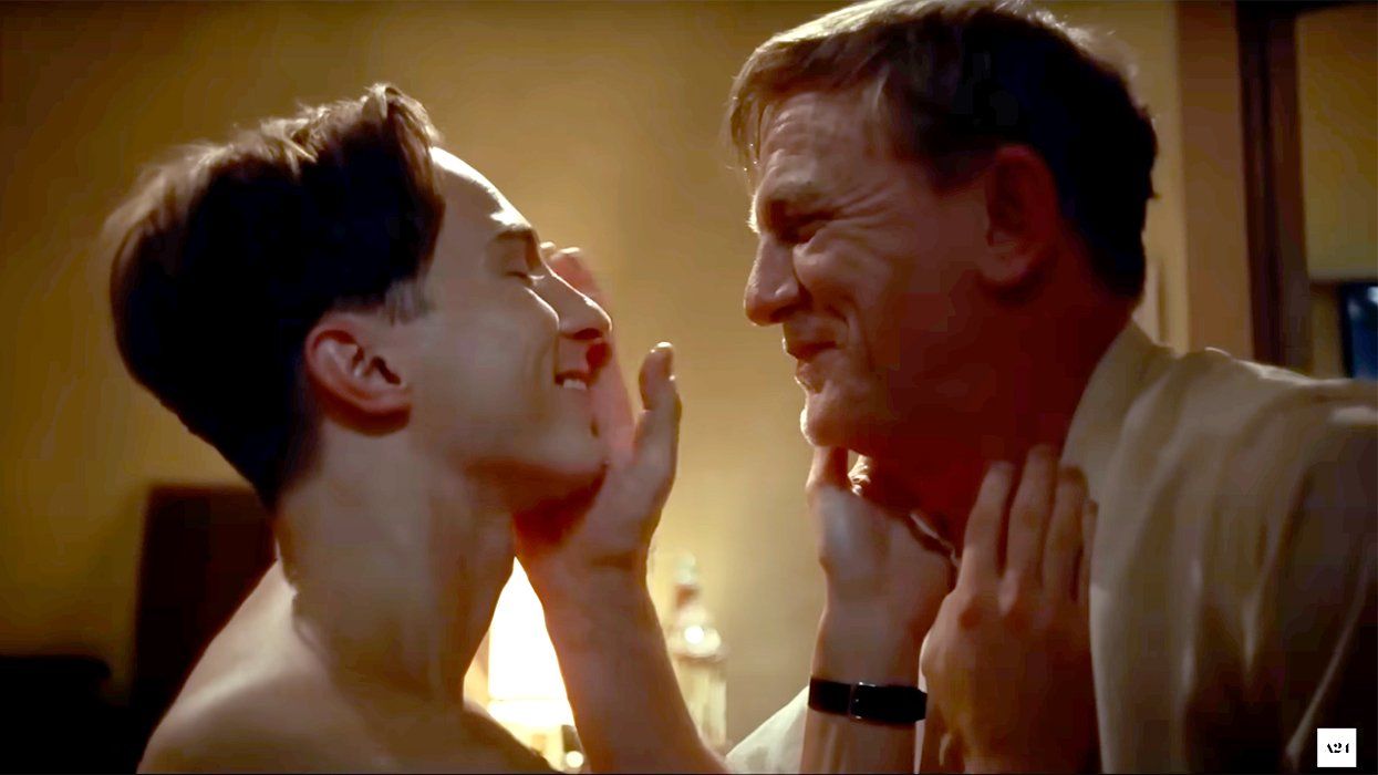 A24 image watermarked Luca Guadagnino movie Queer