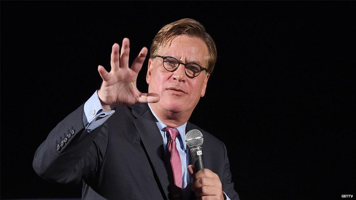 Aaron Sorkin calls transgender bathrooms a Republican distraction.