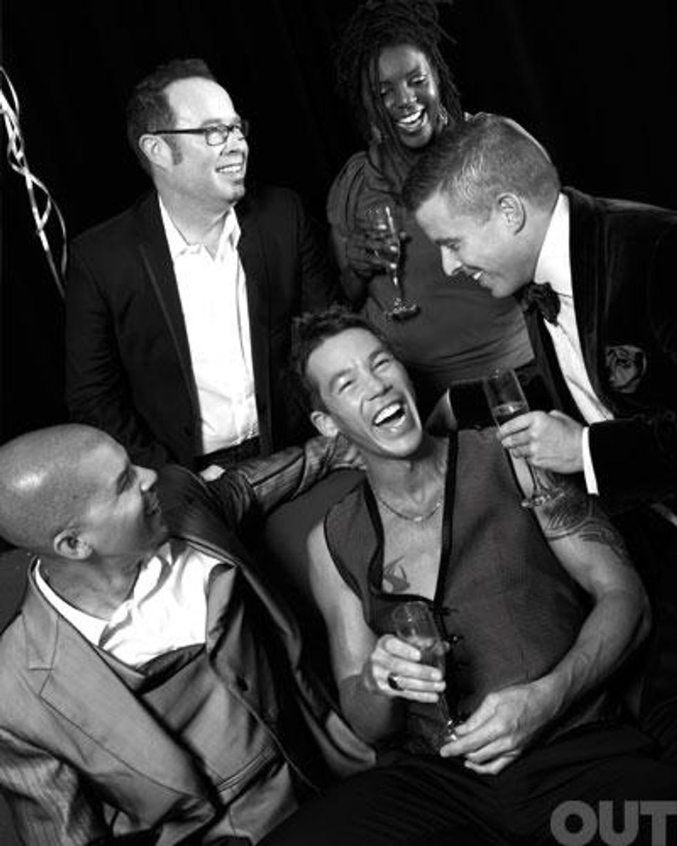 Aaron Walton, Gary Gates, Yoruba Richen, Joe Machota & David Bromstad, Business Leader, Academic, Filmmaker, Agent, and Designer