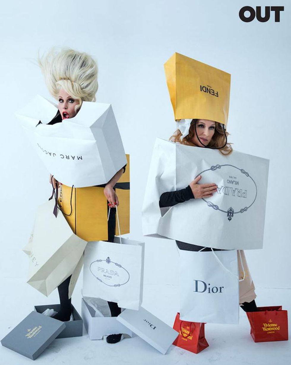 Ab Fab in August Issue, Photography by Tim Walker