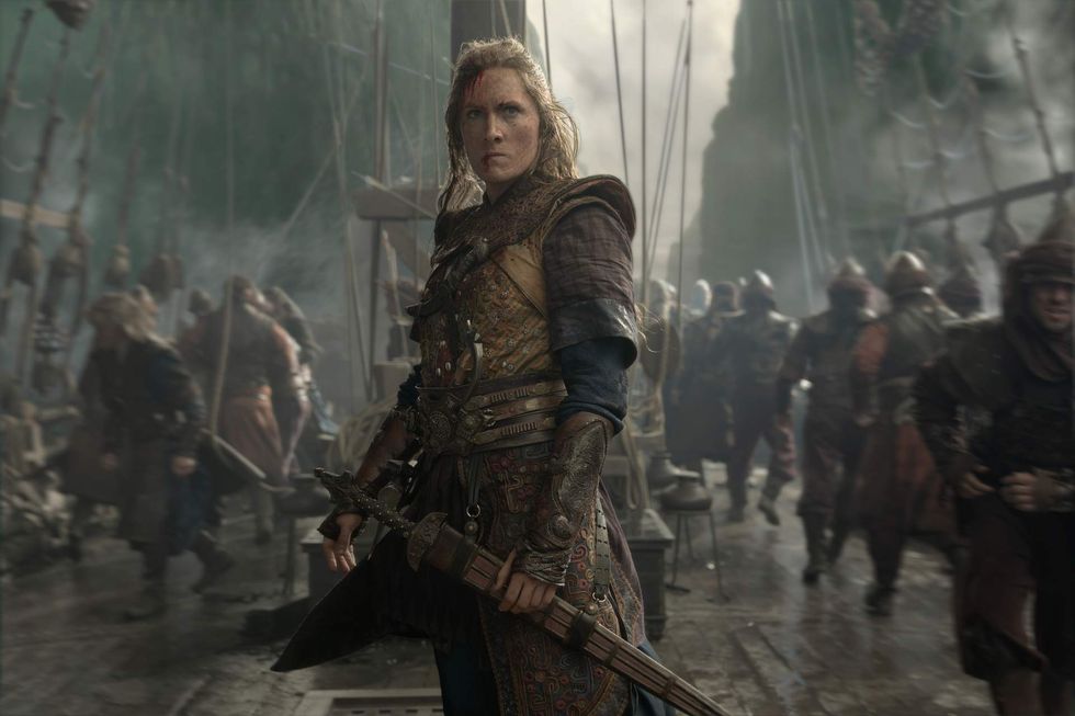 Abigail Thorn as Admiral Sharako Lohar on 'House of the Dragon'