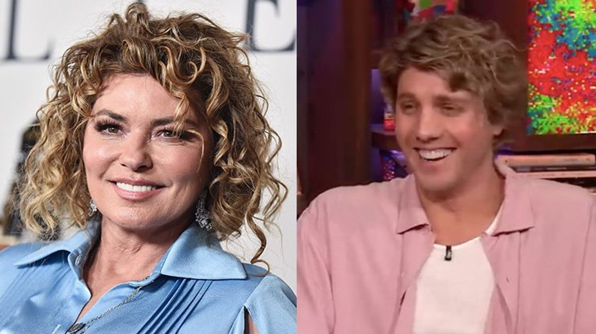Actor Lukas Gage apologized to singer Shania Twain on an episode of What What Happens Live