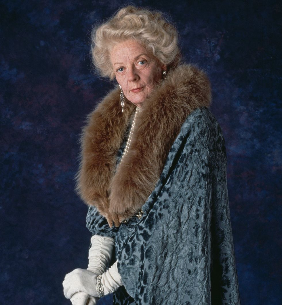 actress Maggie Smith 1991