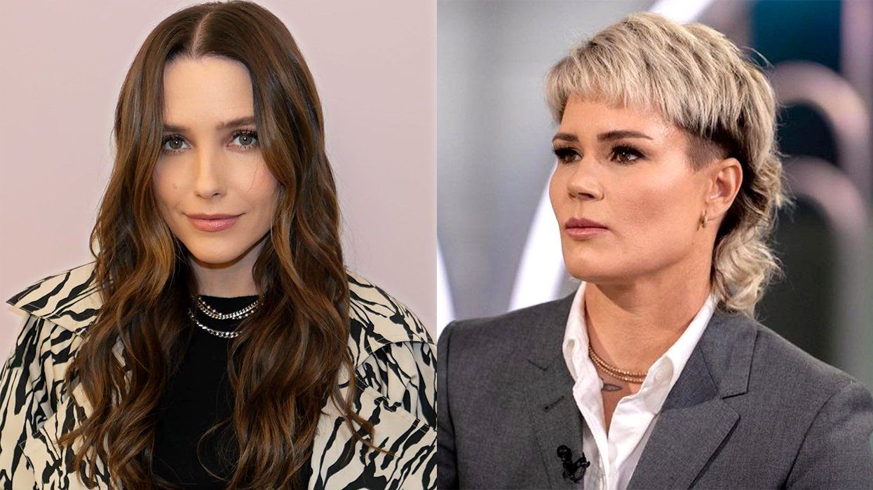 Actress Sophia Bush Soccer Star Ashlyn Harris