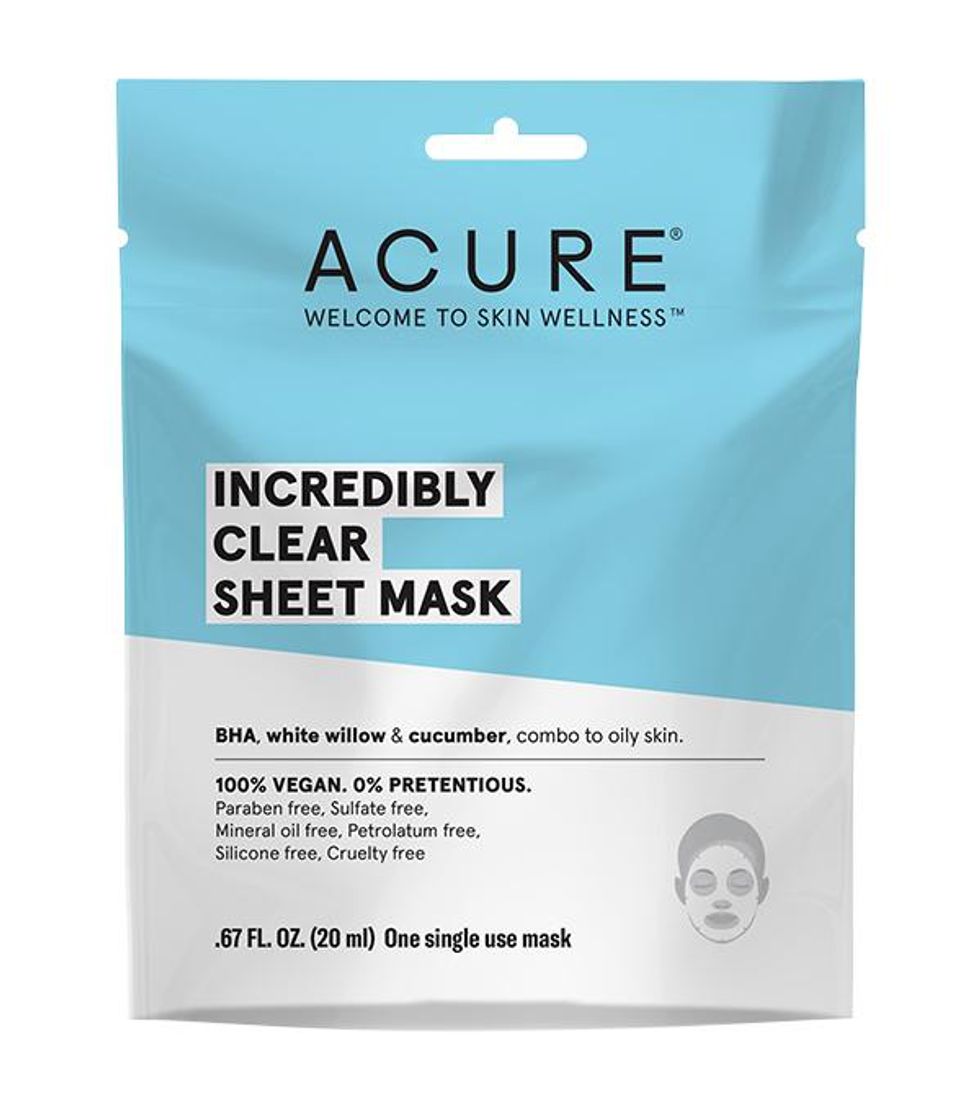 Acure Incredibly Clear Sheet Mask
