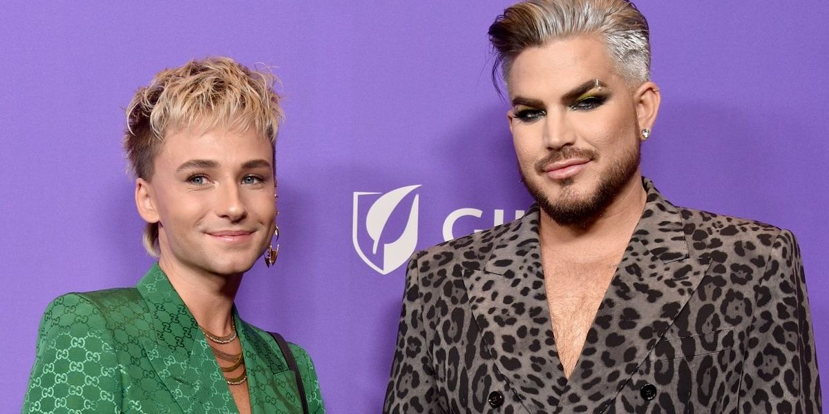 Adam Lambert Defends Boyfriend Oliver Gliese From Homophobic Critics