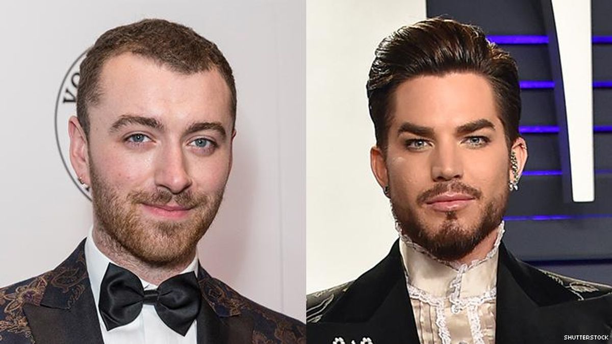 Adam Lambert Applauds Sam Smith for Coming Out as Nonbinary 
