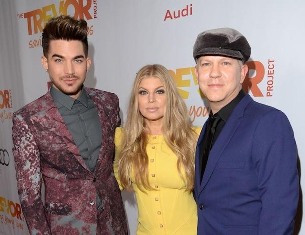 Adam Lambert, Fergie & Ryan Murphy