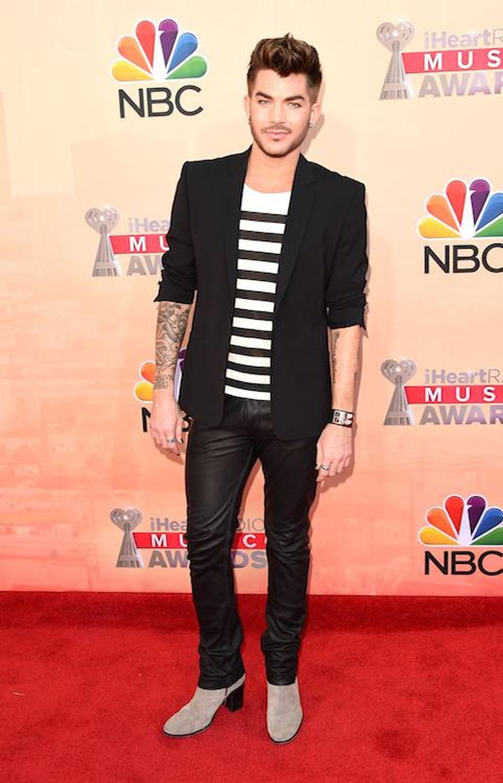 adam lambert is auctioning costumes to benefit GLAAD and his Feel Something Foundation