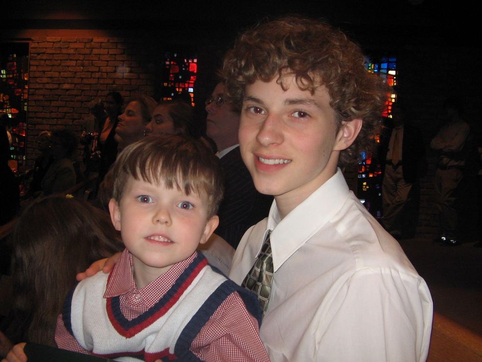 Adam Rippon, 15 years old.