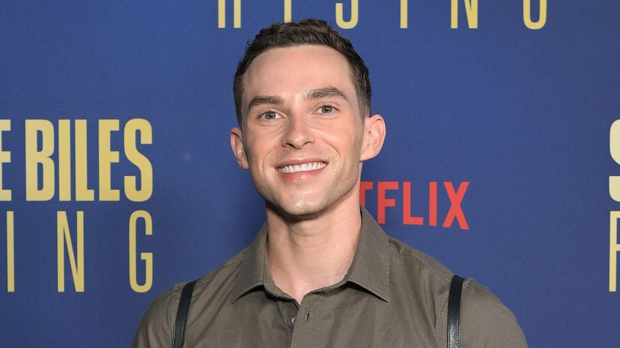 Adam Rippon attends Netflix's Simone Biles Rising.