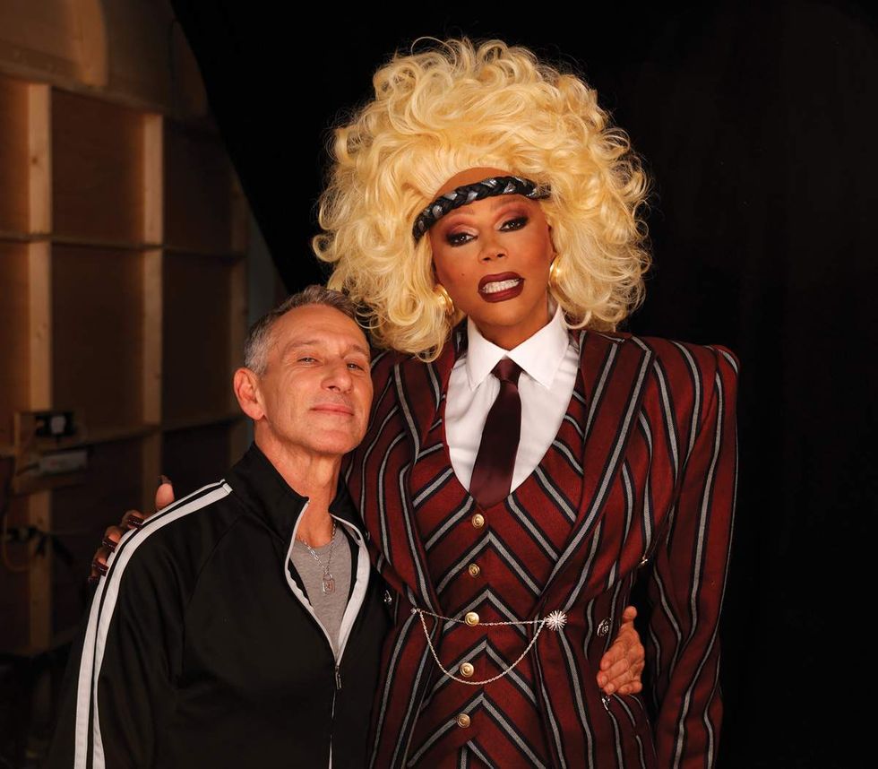 Adam Shankman and RuPaul