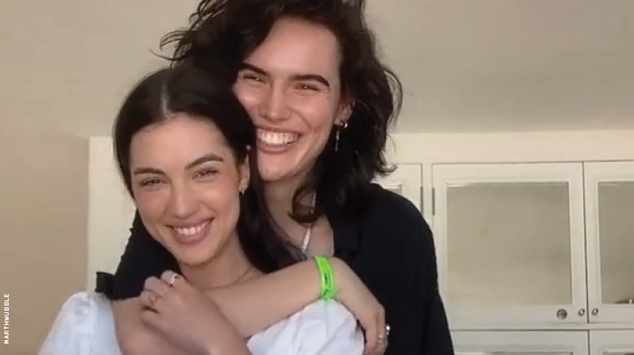 Adelaide Kane and Marthe Woertman