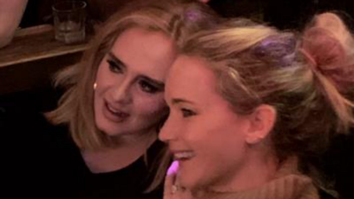 Adele and Jennifer Lawrence Went to a Gay Bar Last Night