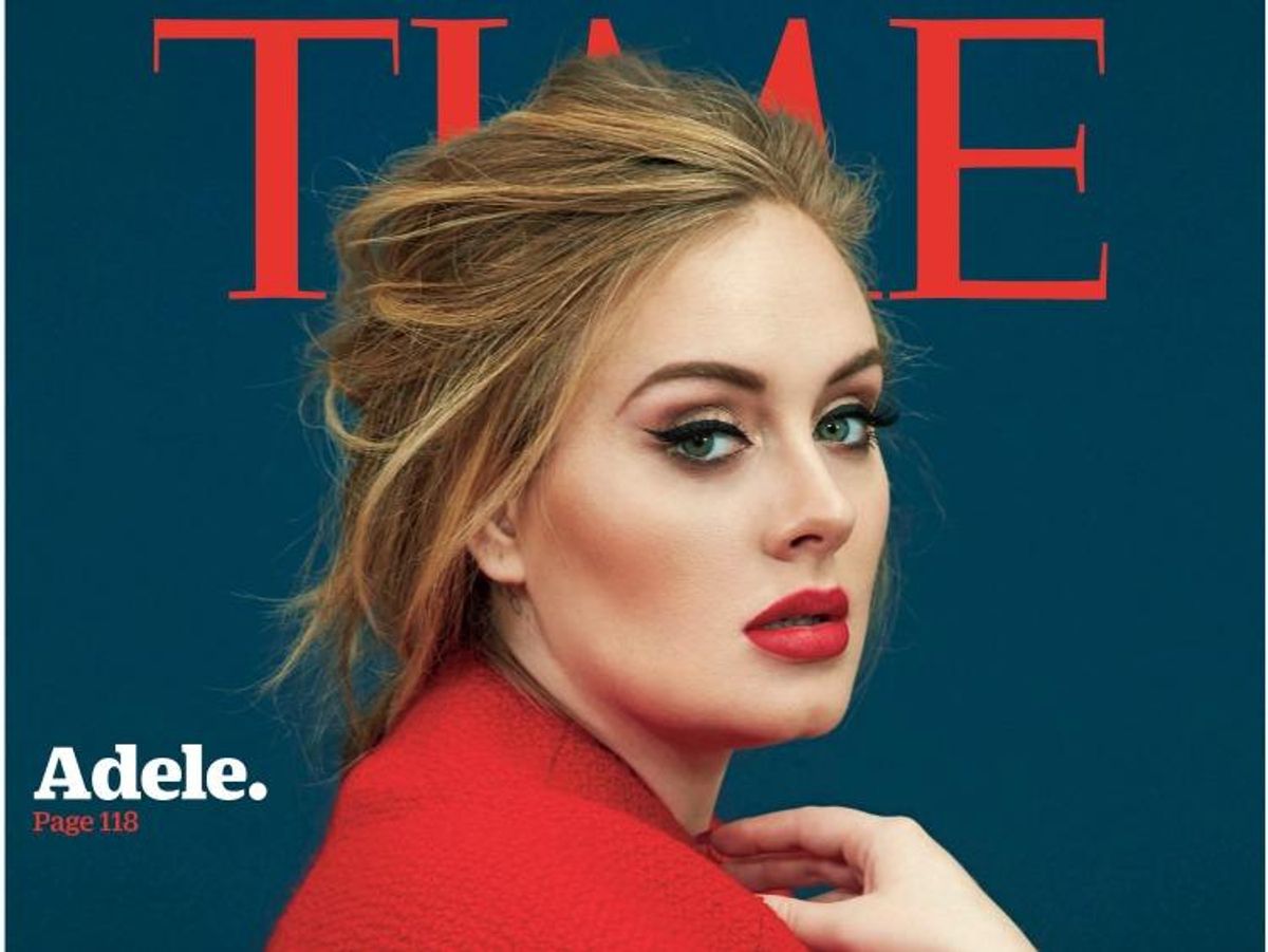 Adele cover of Time magazine