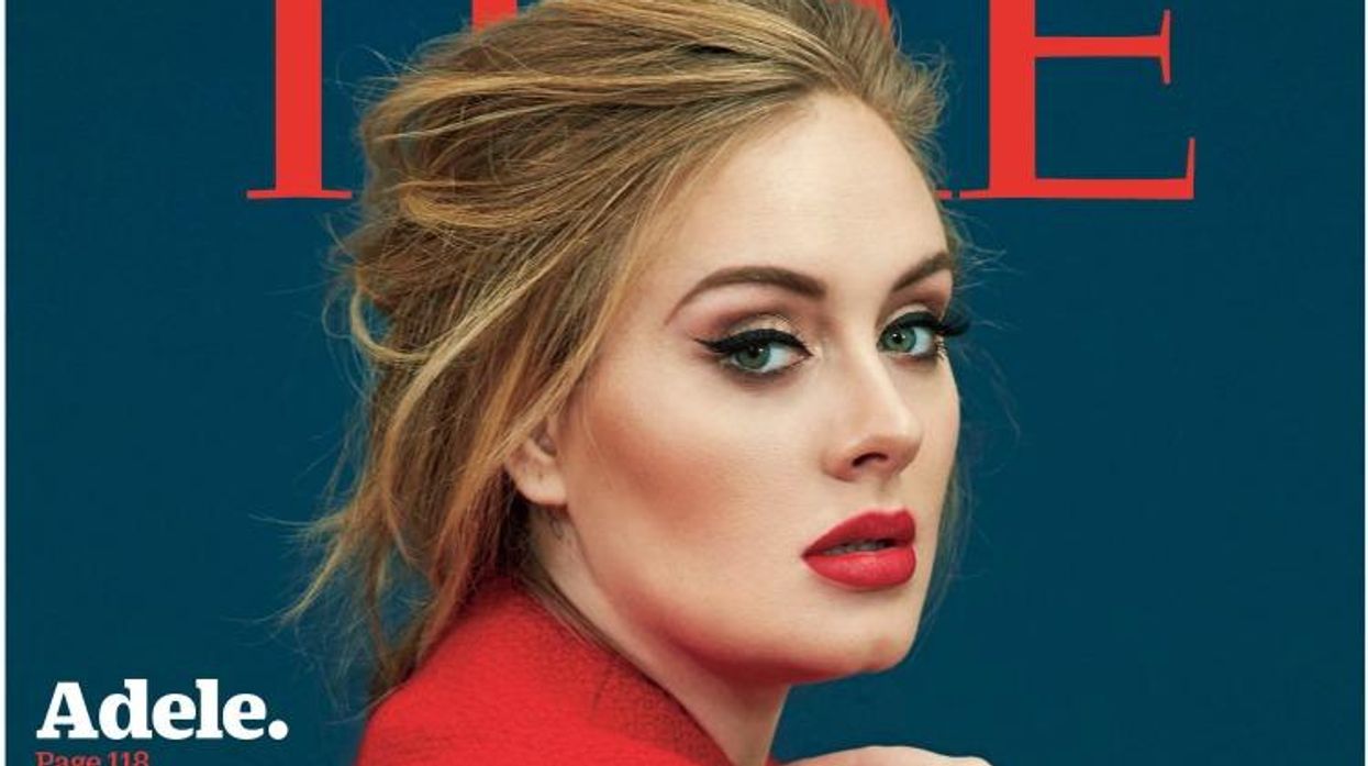 Adele cover of Time magazine