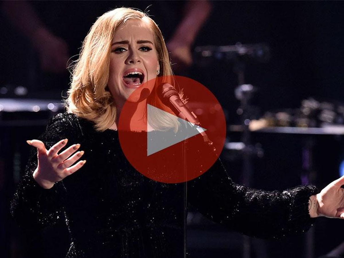 Adele's Amy Winehouse Tribute