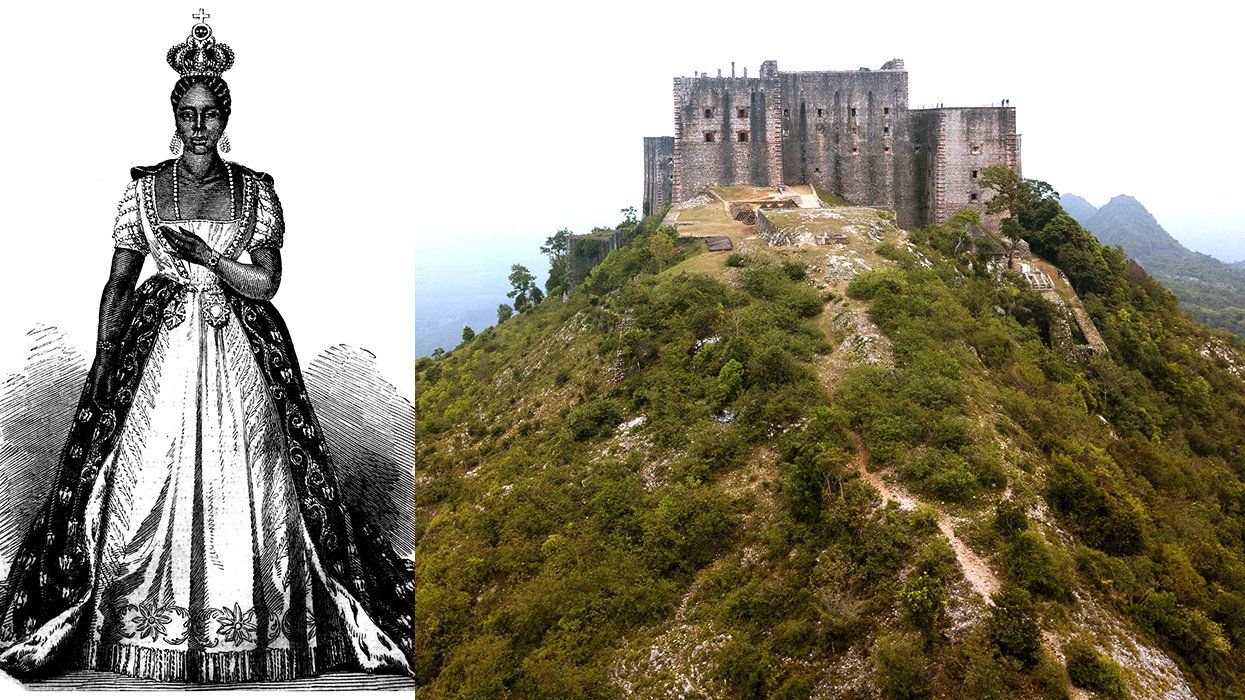 Adélina Lévêque Empress of Haiti circa 1859 Republic of Haity Citadelle Laferriere Henri Cristophe