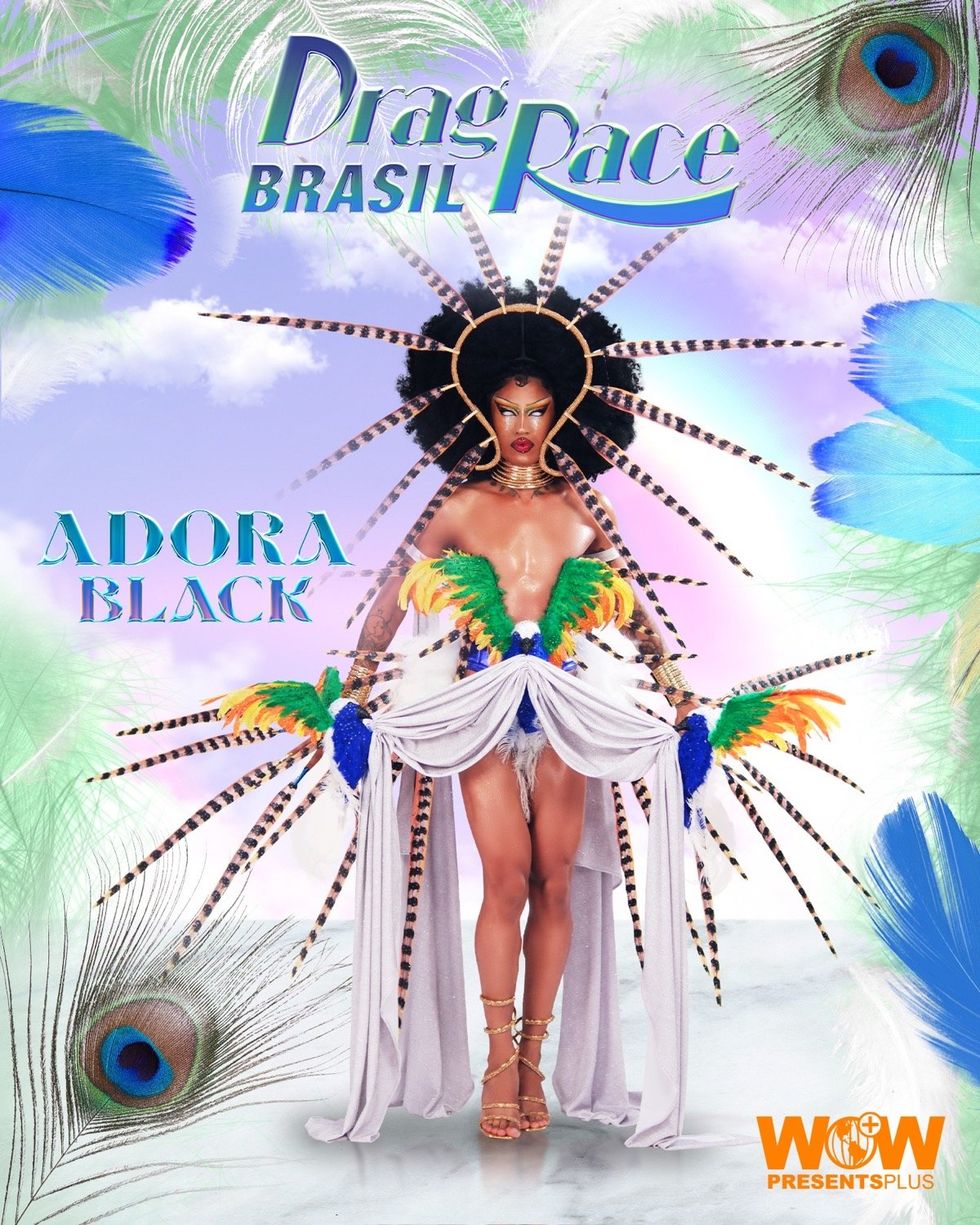 Adora Black on Drag Race Brasil season 2