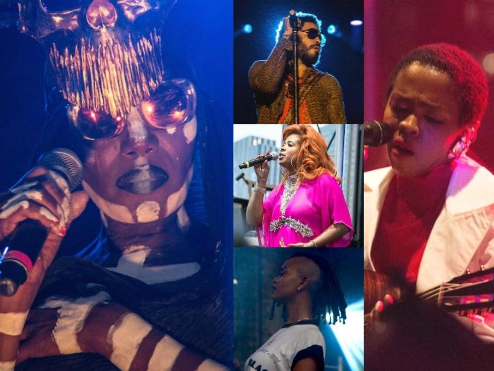 Afropunk 2015 pictures Grace Jones Kelis Kravitz Lauryn Hill Kelela