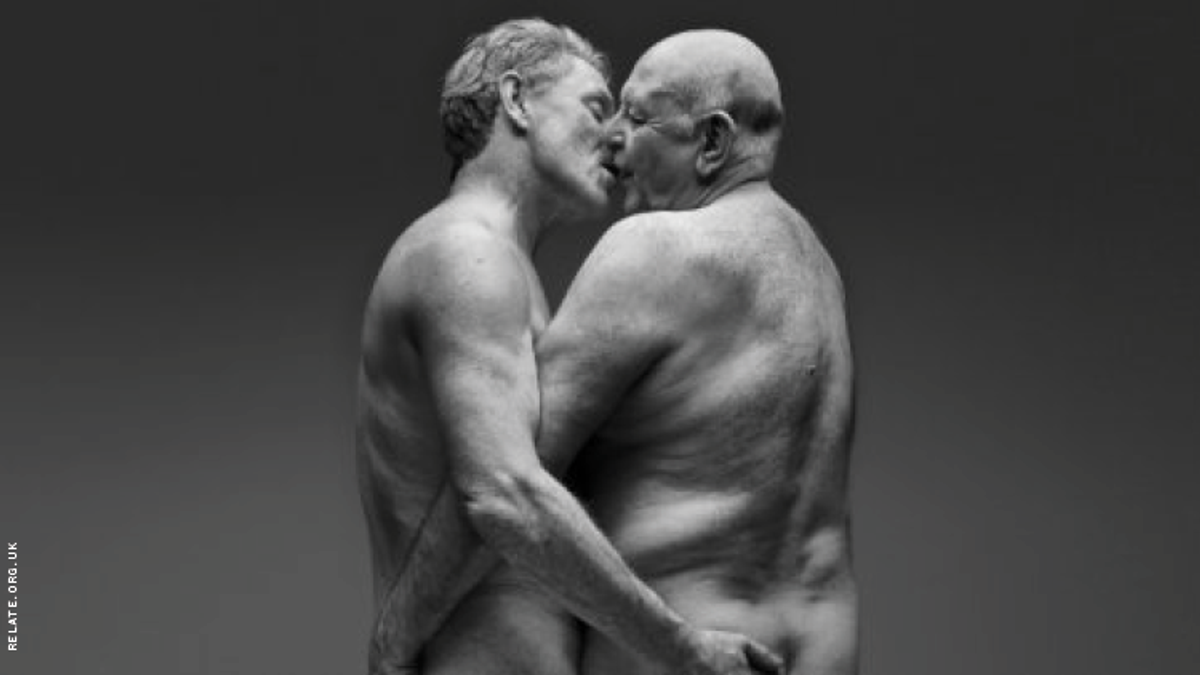 Aging Gay Couple Mark and Andrew Featured on Billboard in New Intimacy Ad Campaign