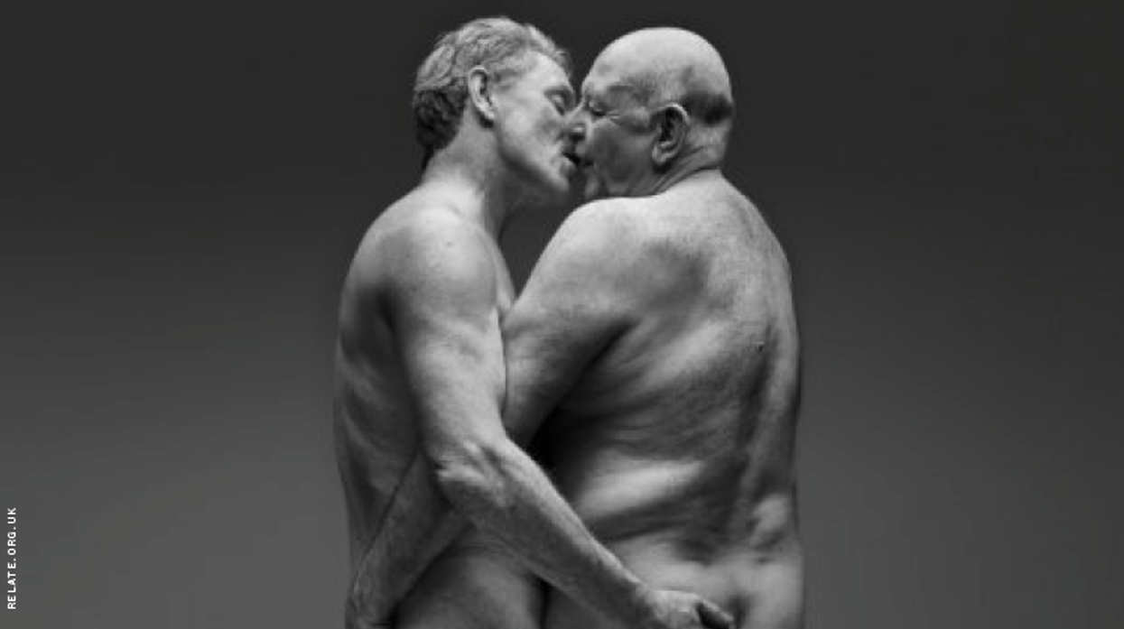 senior nudist" Older Gay Couple Featured Nude in New Billboard Campaign