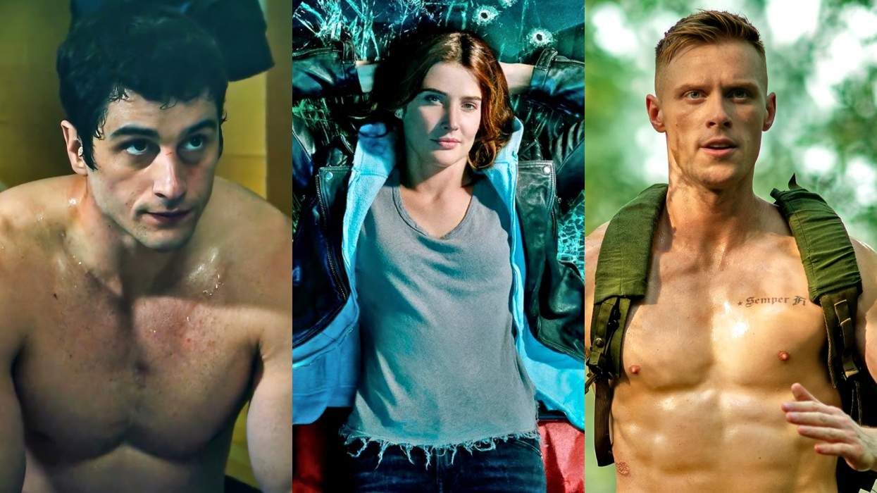 Agustín Della Corte on Olympo; Cobie Smulders on Stumptown; Max Parker on Boots