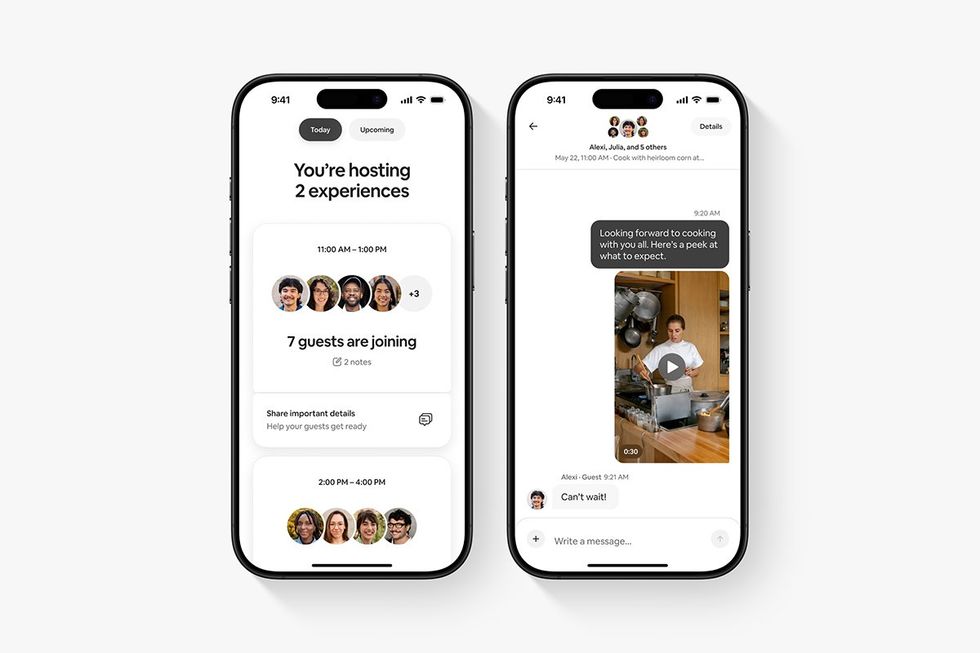 Airbnb\u2019s new Messages tab helps guests stay connected and share moments before, during, and after an experience