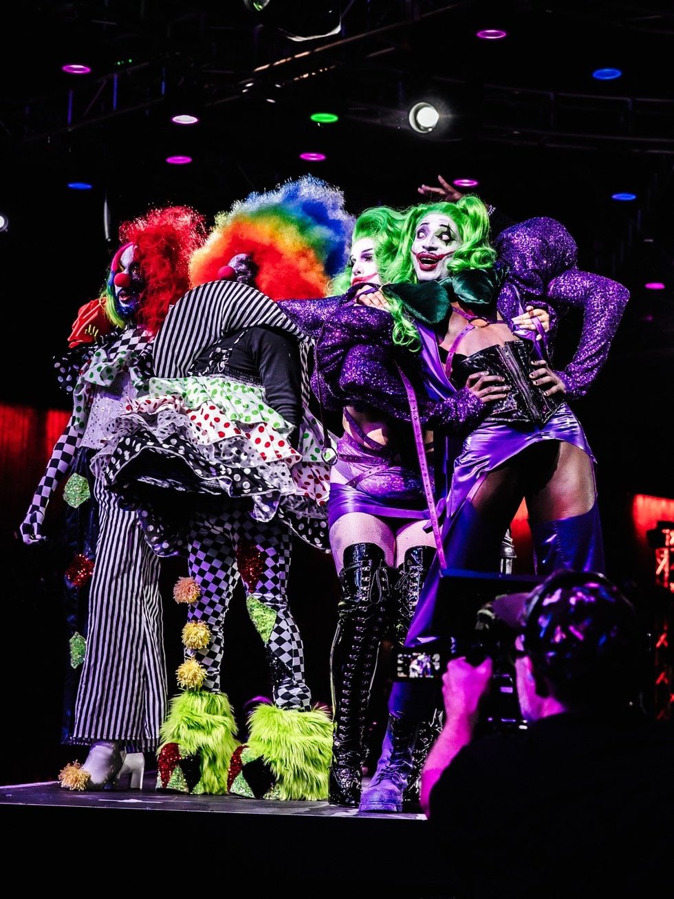 Aja Mugler and Afrika Balenciaga on The Halloween Ball