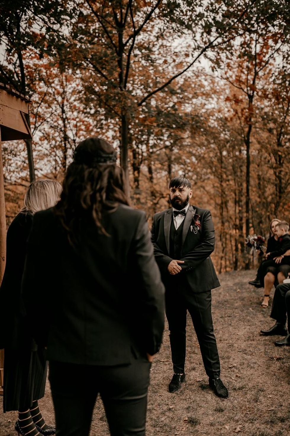 Ales and Setenio Black Gay Wedding