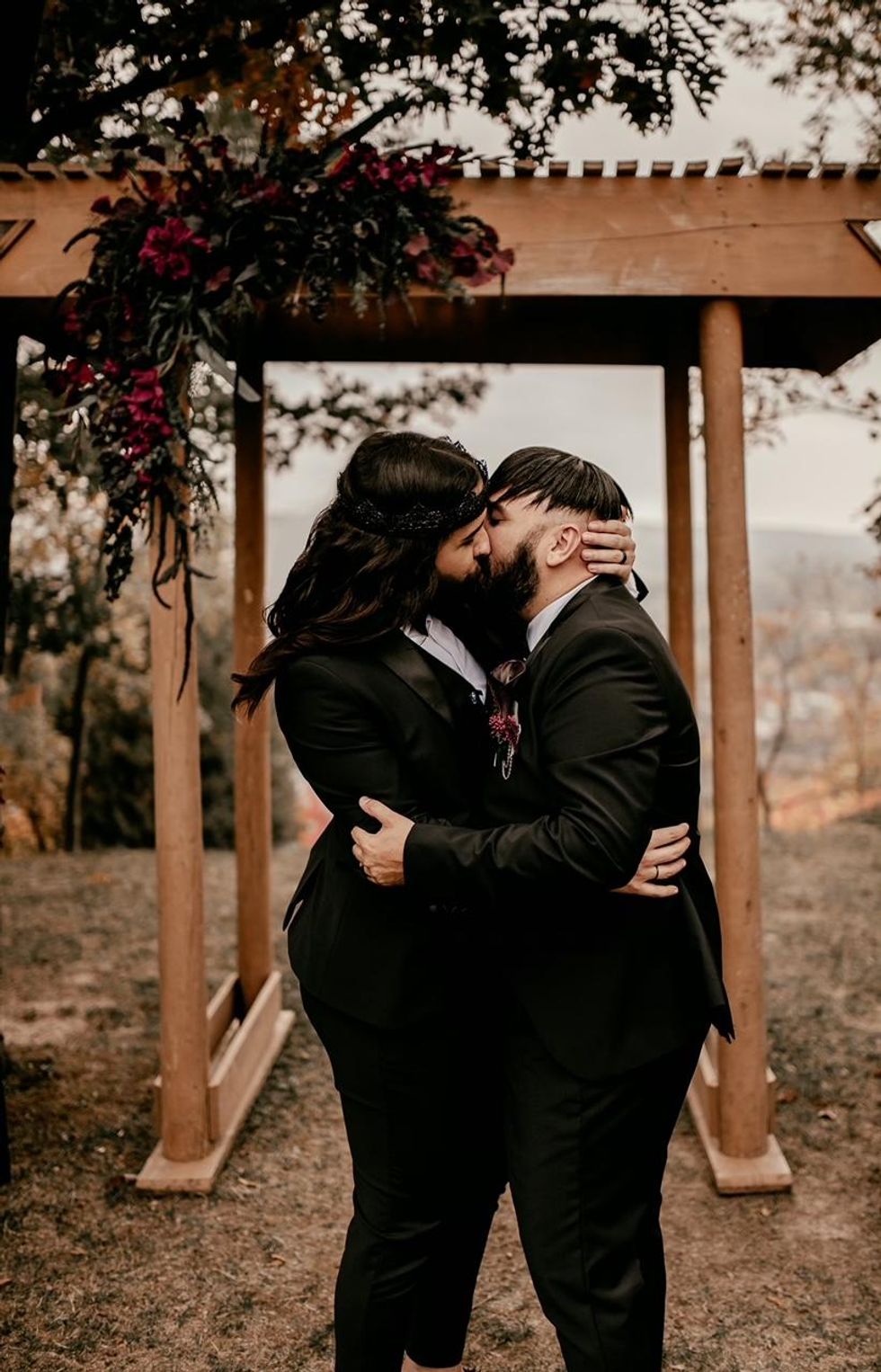 Ales and Setenio Black Gay Wedding