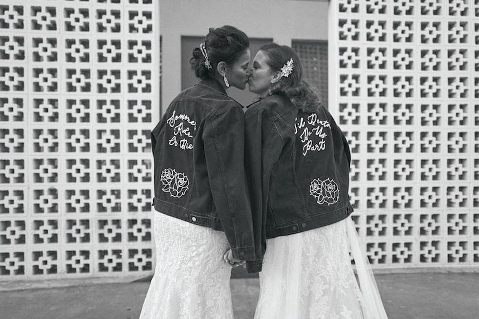 alessandra antenucci and nicole maria arias baez wedding