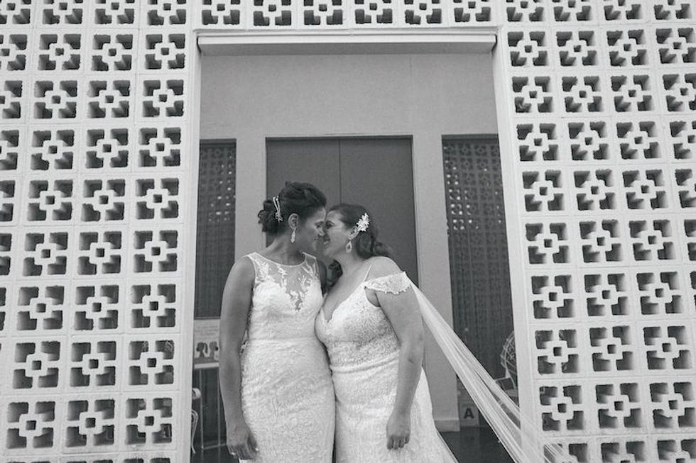 alessandra antenucci and nicole maria arias baez wedding