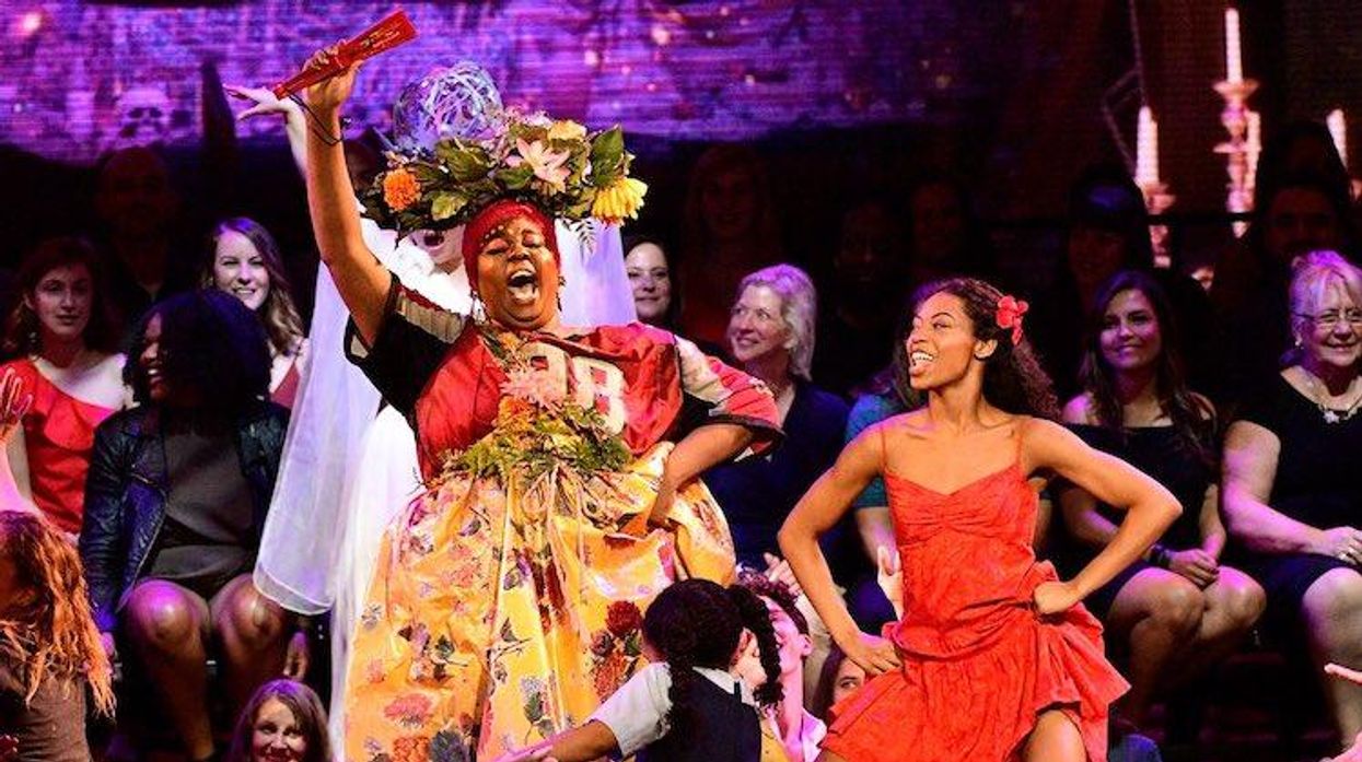 Alex Newell in Once On This Island