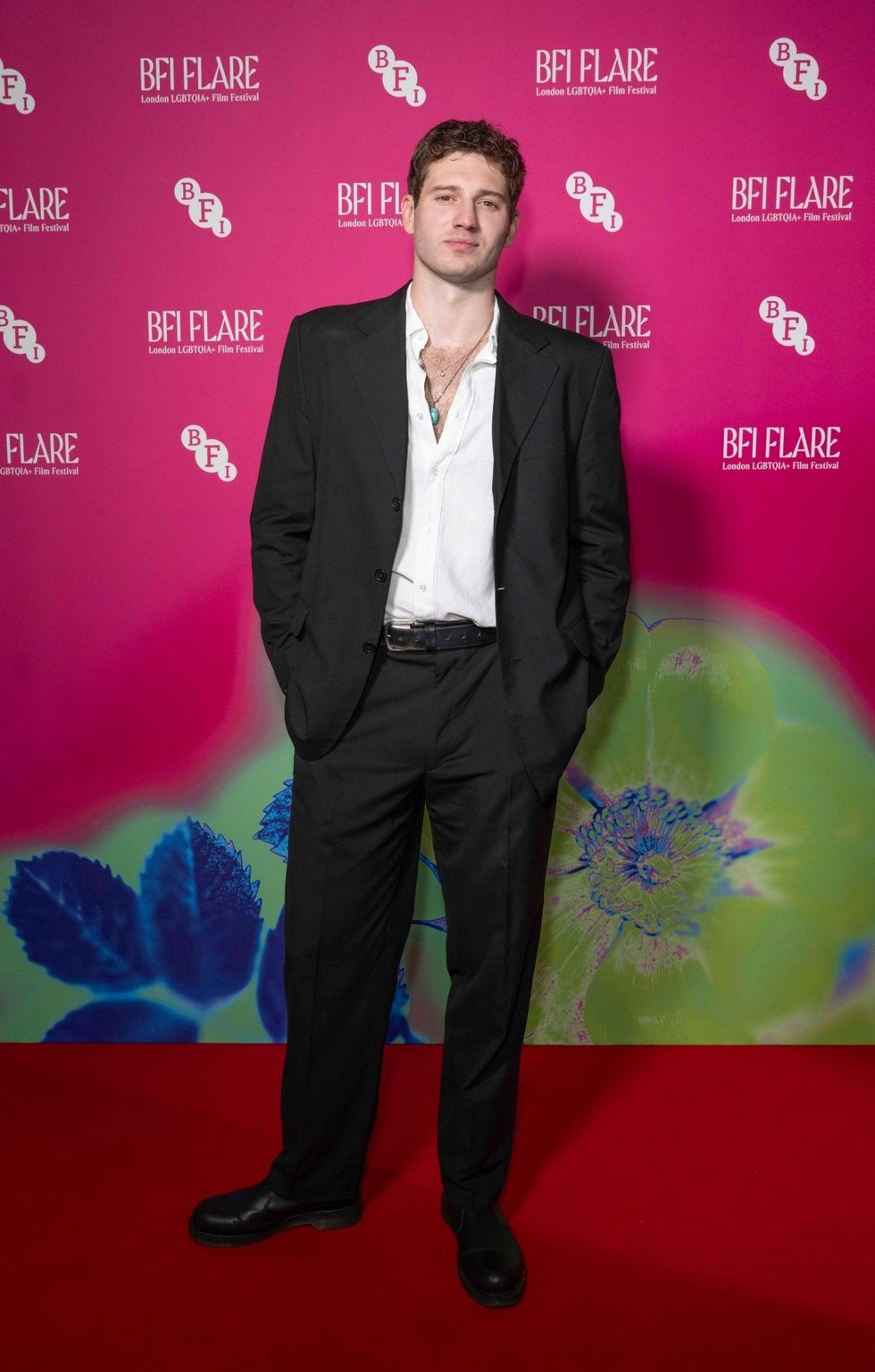 Alexander Lincoln at A Night Like This premiere in London, England