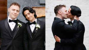 'Drag Race' star Denali marries handsome husband in gorgeous ceremony