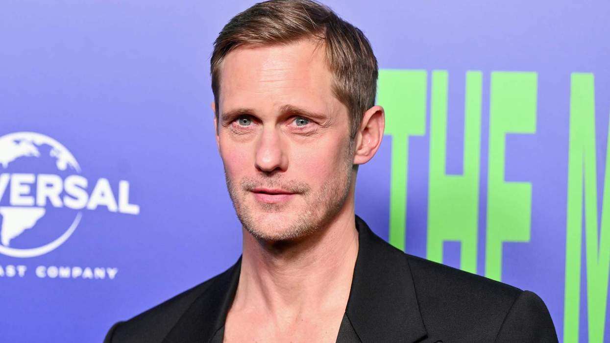 Alexander Skarsgard at "The Moment" UK Premiere held at Picturehouse Central.