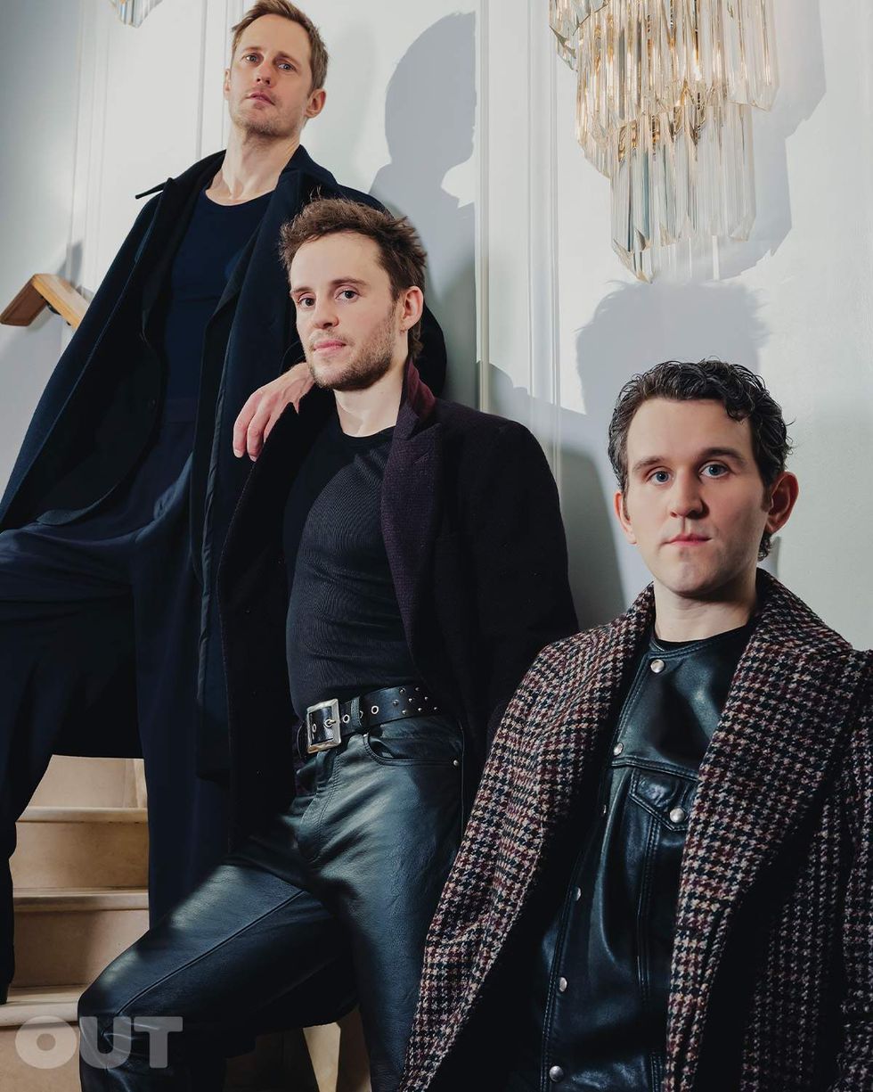 Alexander Skarsgard, Harry Lighton, and Harry Melling