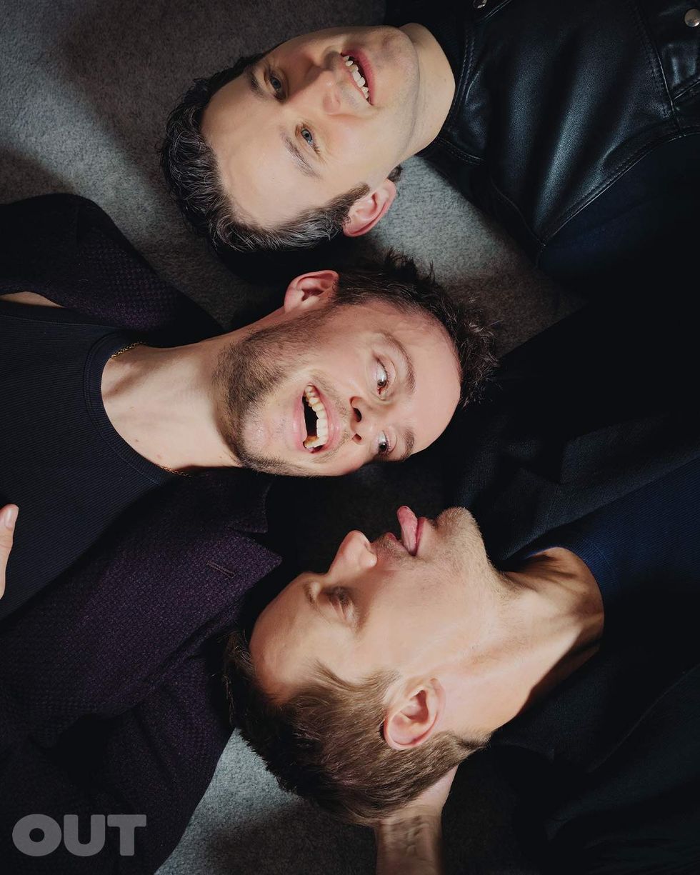 Alexander Skarsgard, Harry Lighton, and Harry Melling