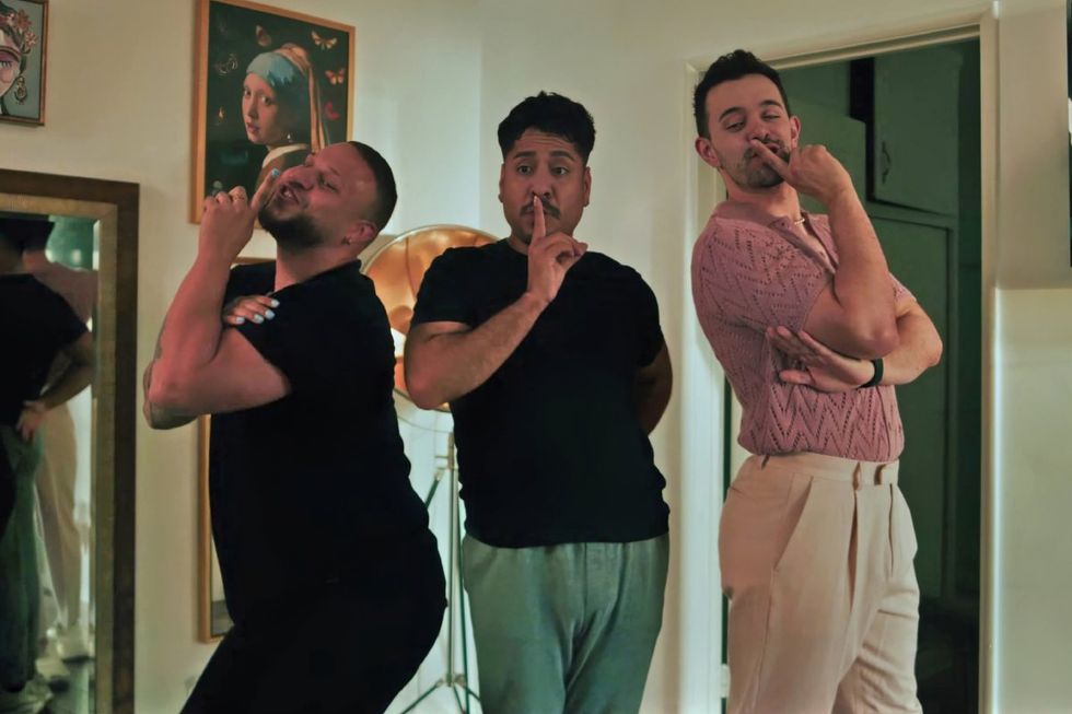 Alexis Vazquez, Edgar Segura, Raury Rolander on Strangelove season 1