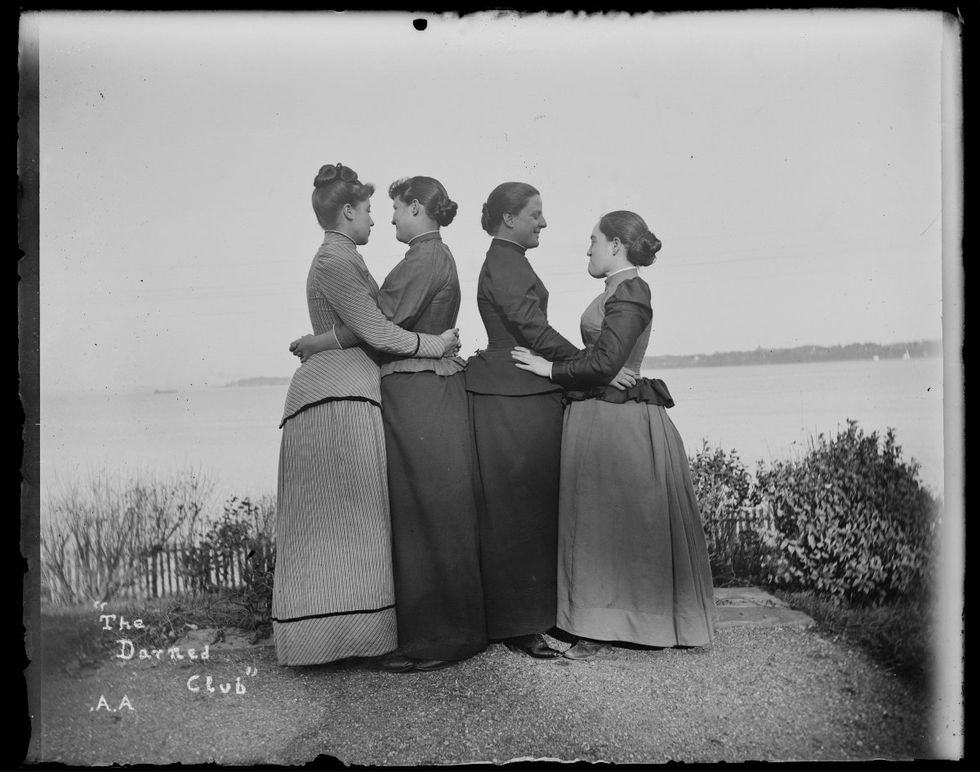 Alice Austen The Darned Club, 1891 Collection of Historic Richmond Town