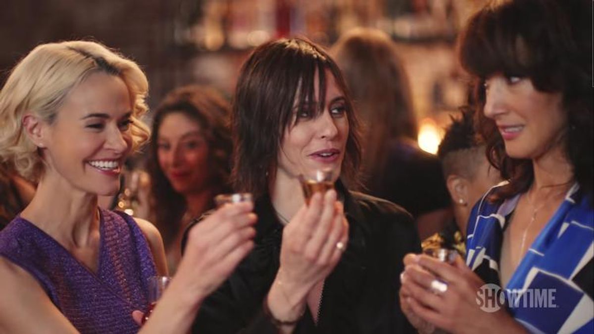 Alice, Shane and Bette in The L Word