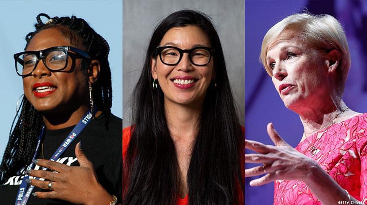 Alicia Garza, Cecile Richards, and Ai-Jen Poo