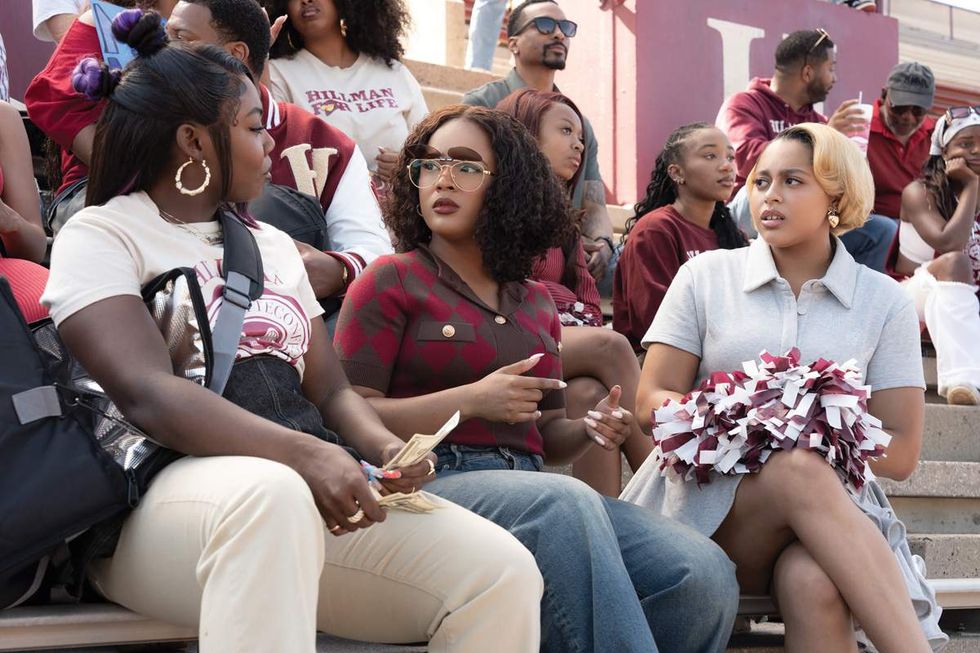 Alijah Kai as Rashida, Maleah Joi Moon as Deborah, and Kennedi Reece as Hazel