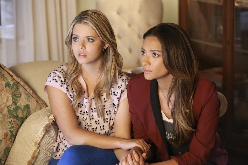Alison and Emily, "Pretty Little Liars" (2014)