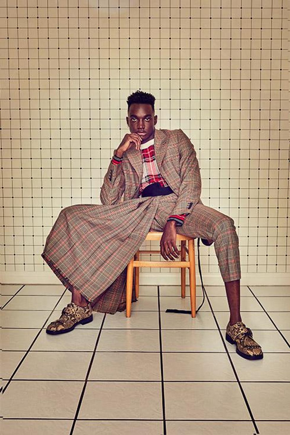 All clothing by Dries Van Noten.