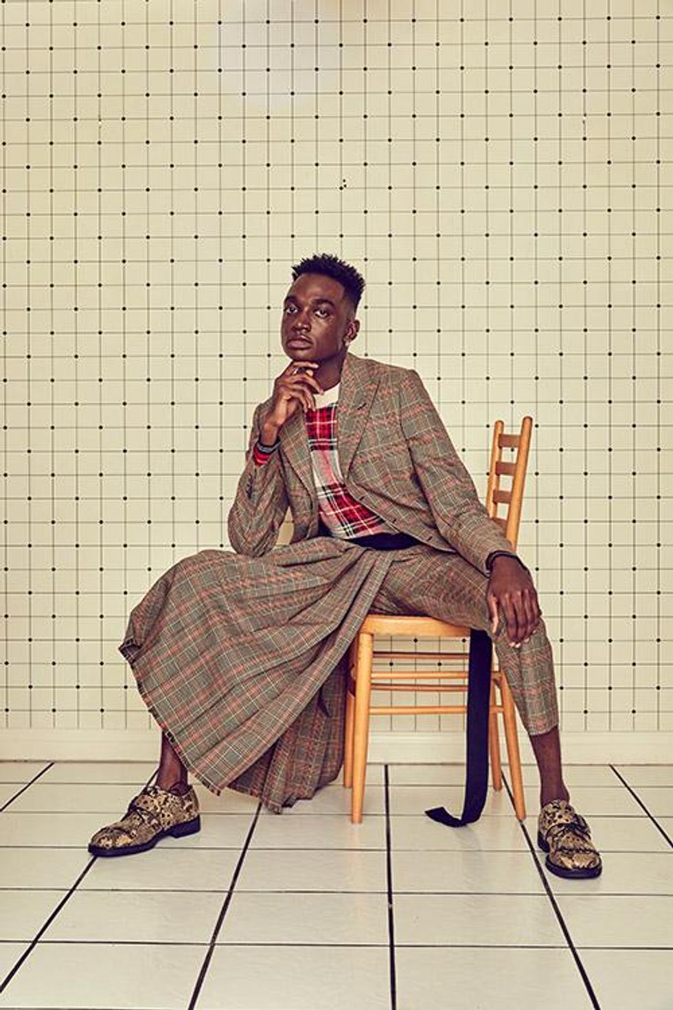 All clothing by Dries Van Noten.