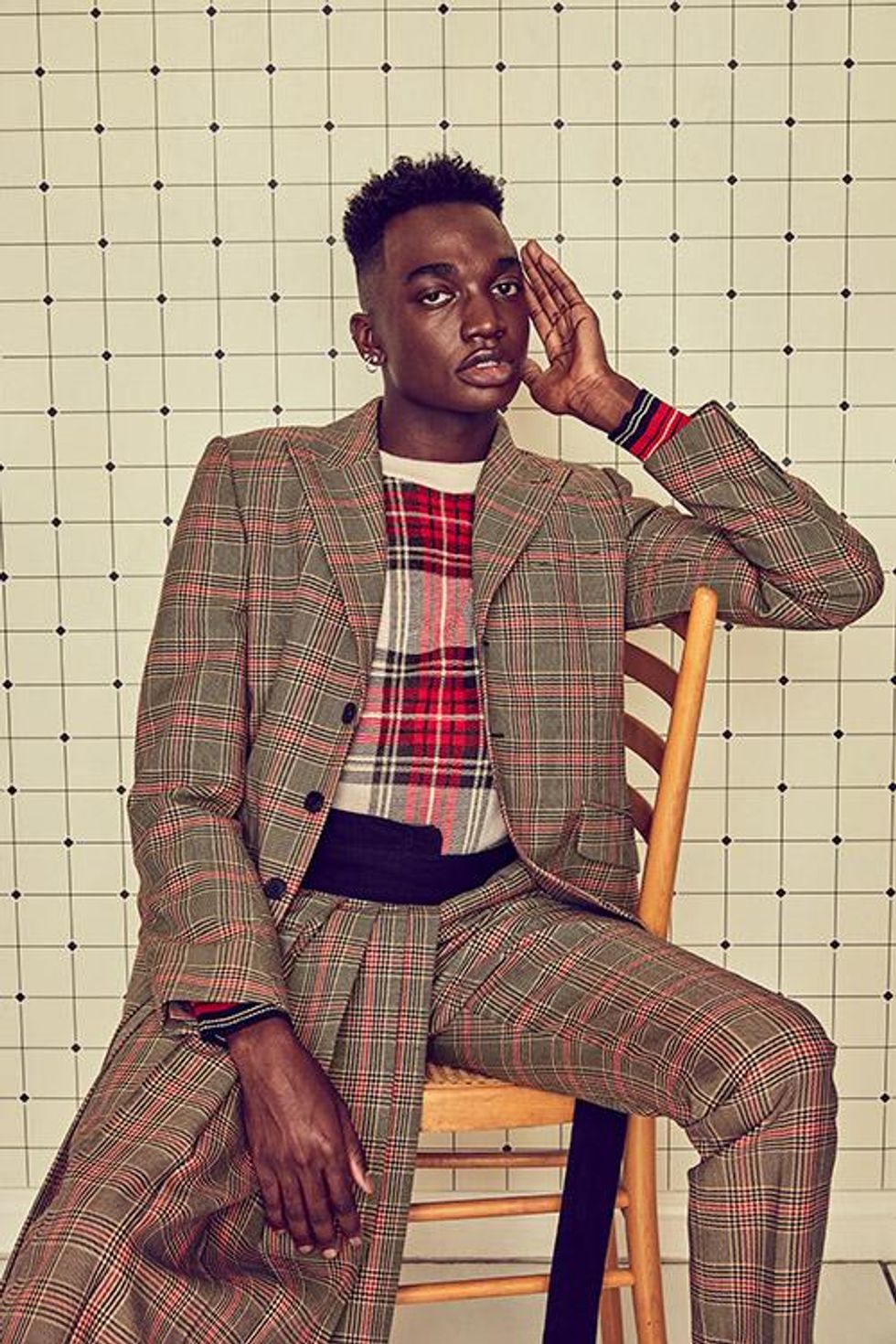 All clothing by Dries Van Noten.