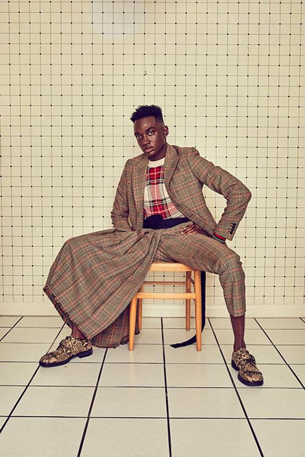 All clothing by Dries Van Noten.